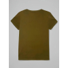Kadın Kısa Kollu Kedi Ve Pati Baskılı Süprem T-shirt