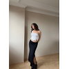 Beyaz Püskül Detay Bluz