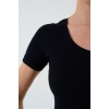 Kısa Kollu T-shirt - Siyah