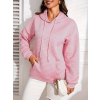 Kadın Uzun Kollu Kapşonlu Bağcıklı Cepli Capitone Sweatshirt