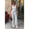 Halter Yaka Yelekli Modal Takım 10144