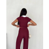 Ottoman kumaş beyaz gömlek yaka takım s4142