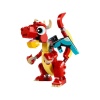 31145 Lego Creator 3ü1 arada Kırmızı Ejderha 149 parça +6 yaş