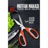 ModaCar Mutfak Makası - Tavuk Kesme Makası Balık Temizleme Makası Salata Hazırlama Makası