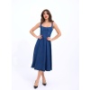7142 KOT ELBİSE-MAVİ