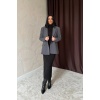 Füme Blazer Ceket