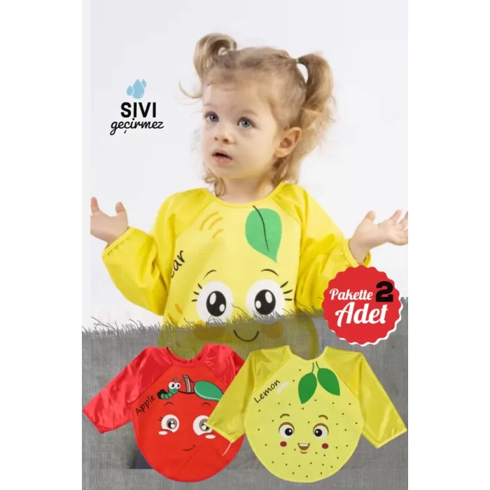 MEVYE DESENLİ GİYİLEBİLEN BEBEK ÖNLÜĞÜ
