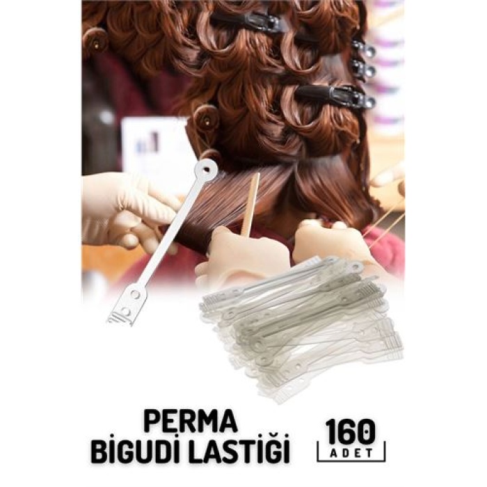 ModaCar Bigudi Lastiği Perma Lastikleri 144 ADET