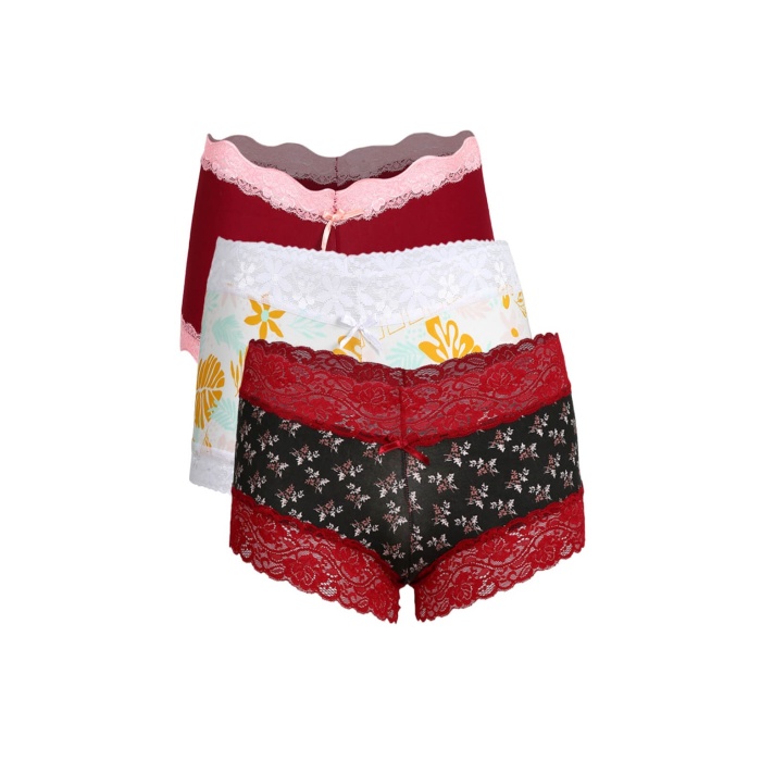 Moda Çizgi Bayan 3lü Boxer 40 