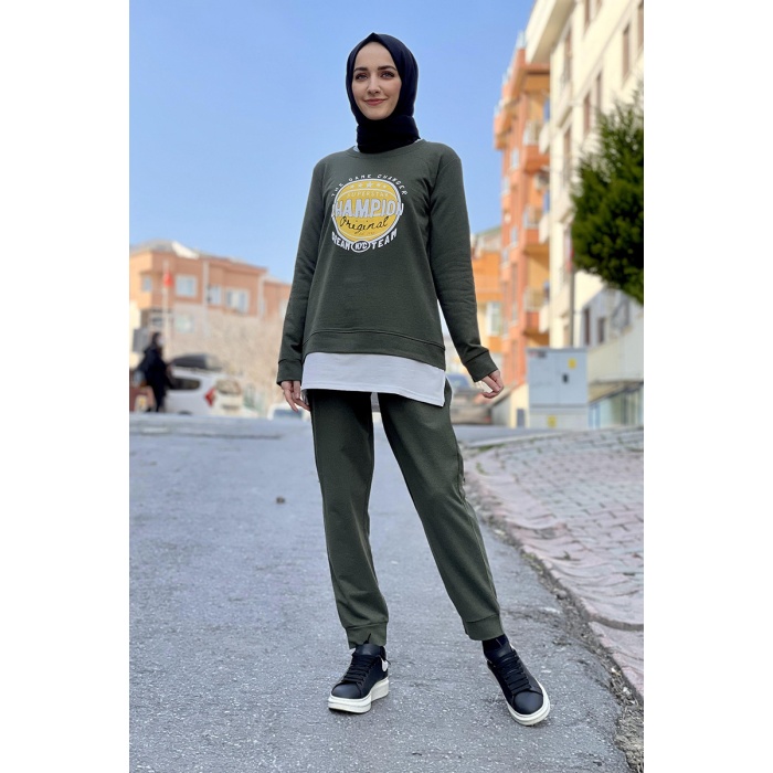 Moda Çizgi Eşorfman Takımı