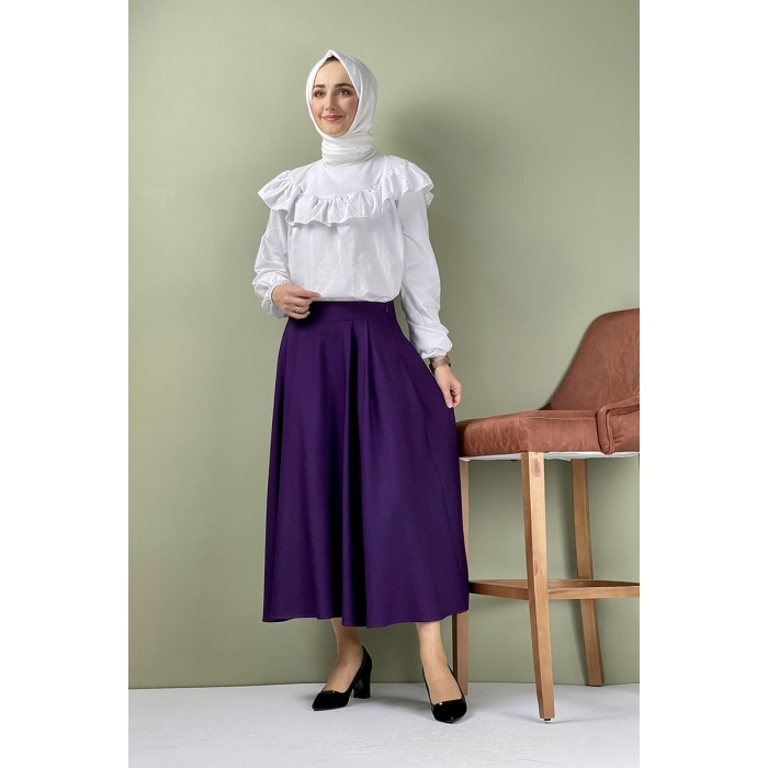Moda Çizgi Etek