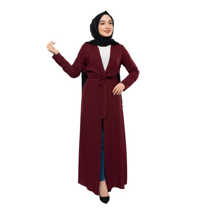 Moda Çizgi Yakalı Yelek