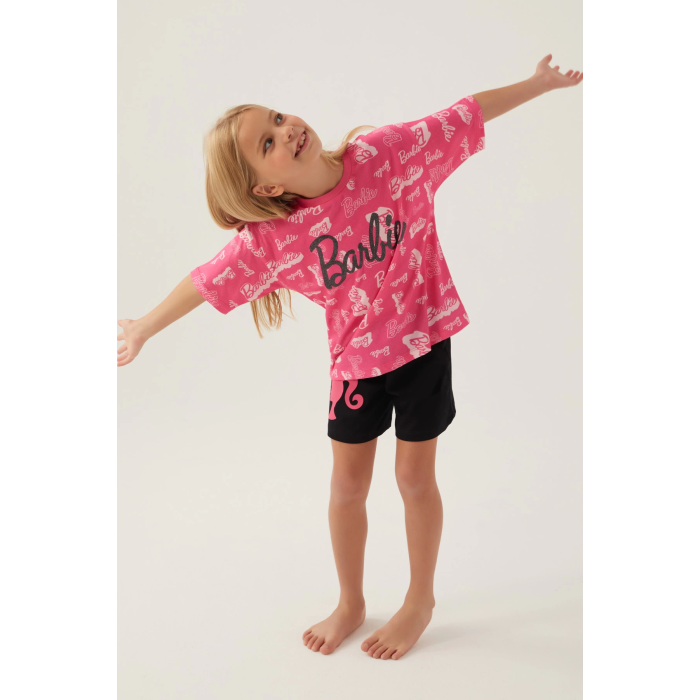 Barbie L 5-3 Kız Çocuk Şort Takımı