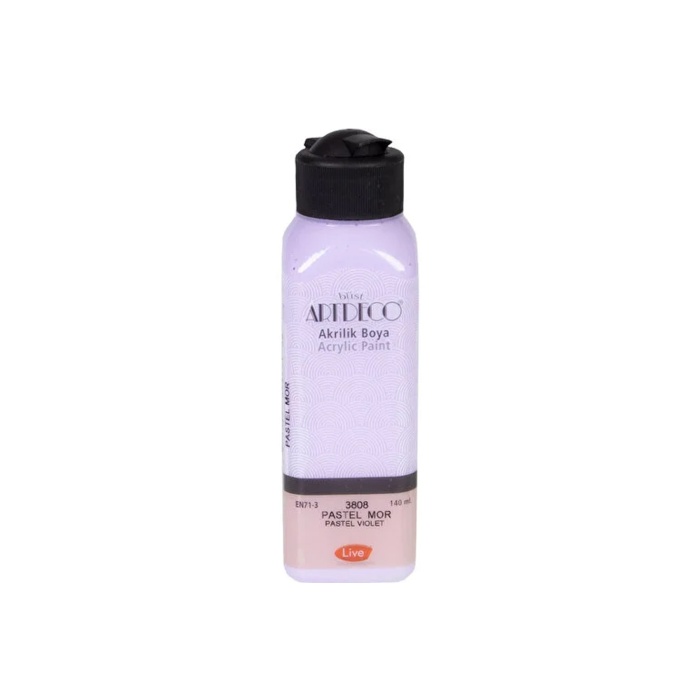 Artdeco Akrilik Boya 140 ml Pastel Mor