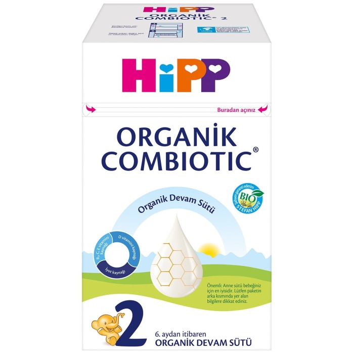 Hipp 2 Organik Combiotic Bebek Sütü 800gr
