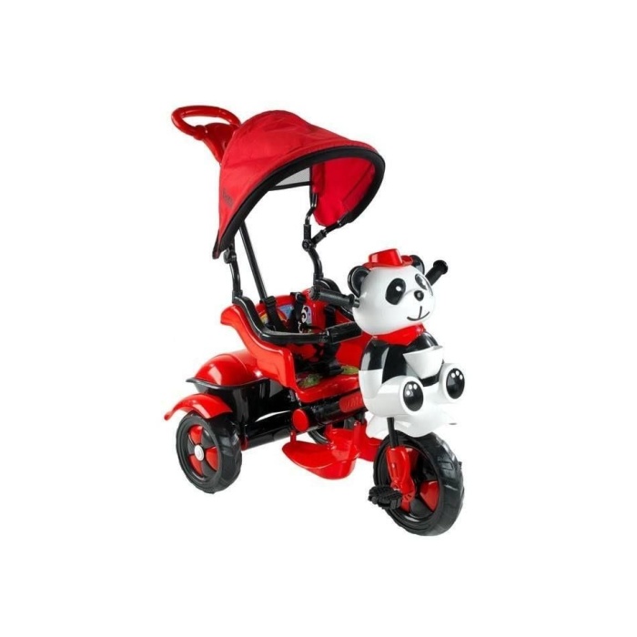  hope 127 Little Panda 3 Tekerli Kontrollü Bisiklet Kırmızı-Siyah