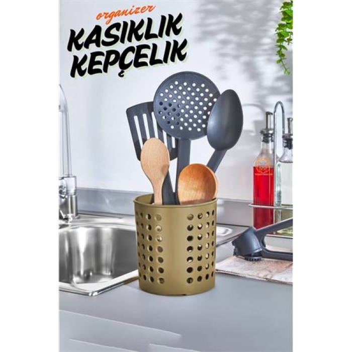 ModaCar Kaşıklık Kepçelik Organizer LATTE