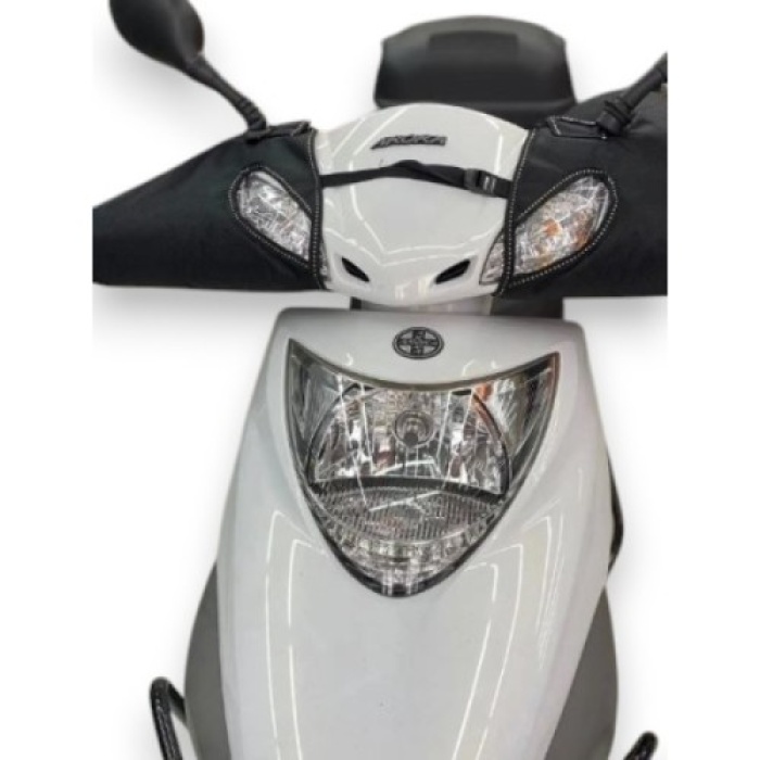 Scooter Motor El Rüzgarlığı - PVC Far Korumalı