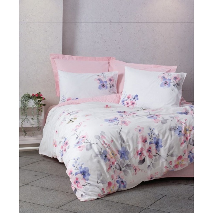 Cotton Box Nevresim Takımı Tek Kişilik Jayda Pembe