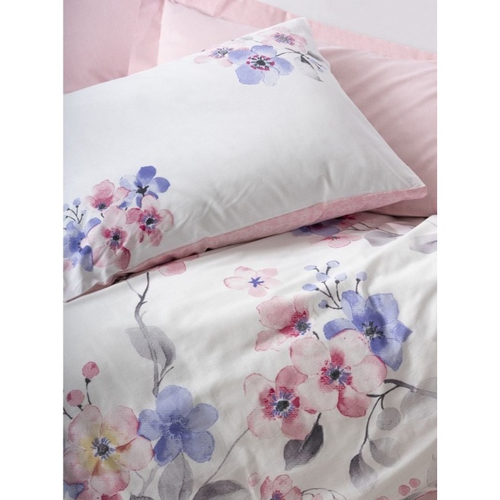 Cotton Box Nevresim Takımı Tek Kişilik Jayda Pembe
