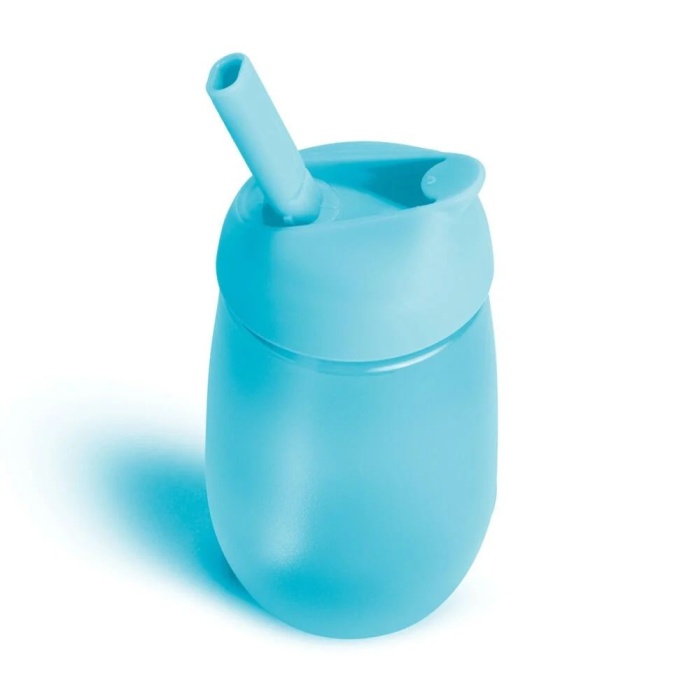 Munchkin Simple Clean Pipetli Alıştırma Bardağı 12+ Ay 296 ml Mavi