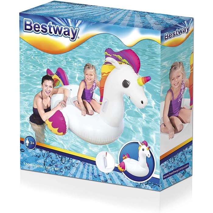   41114,Unicorn Tutmalı Binici Pegasus Deniz Yatağı
