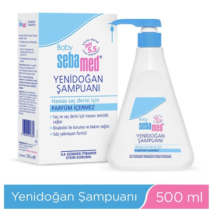     Yenidoğan Bebek Şampuanı 500 ML