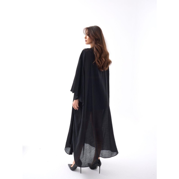 7426 KİMONO-SİYAH