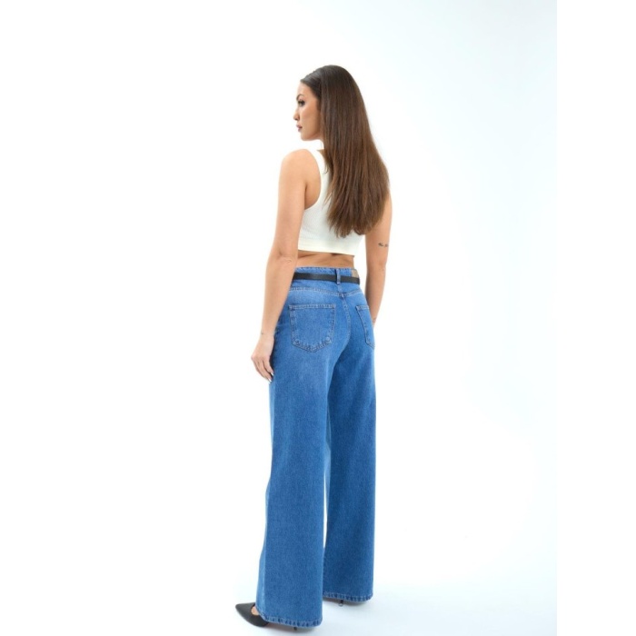 7398 KOT PANTOLON-MAVİ