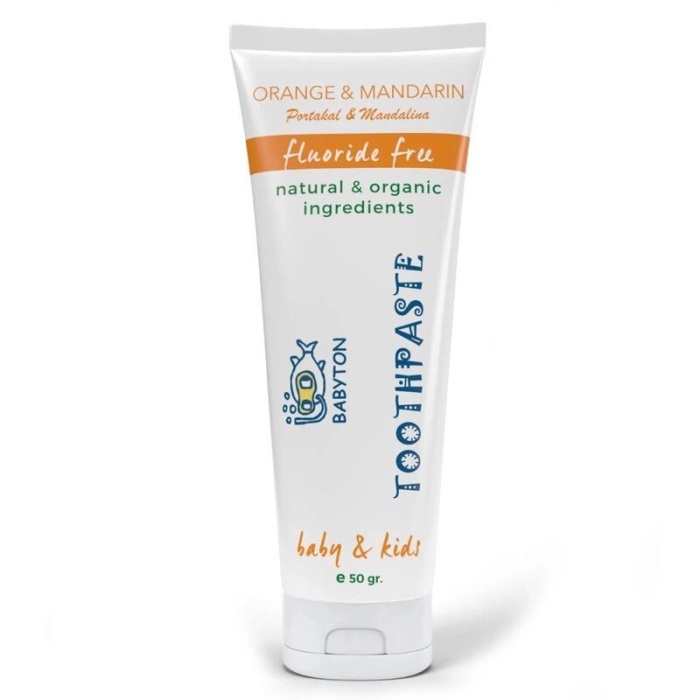  ton Organik Diş Macunu Portakal ve Mandalina Aromalı 50gr
