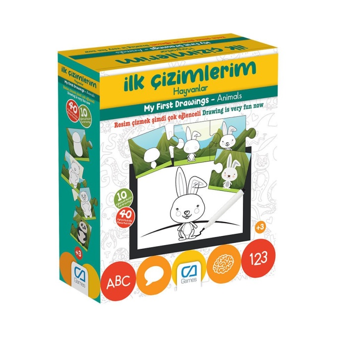 Games İlk Çizimlerim Hayvanlar 5 