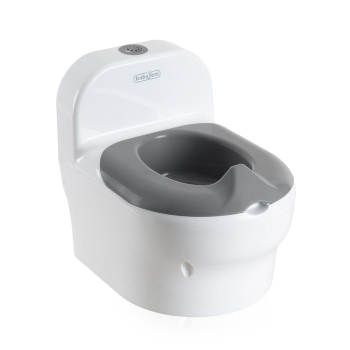  Jem Sesli Klozet Lazımlık 863 Beyaz