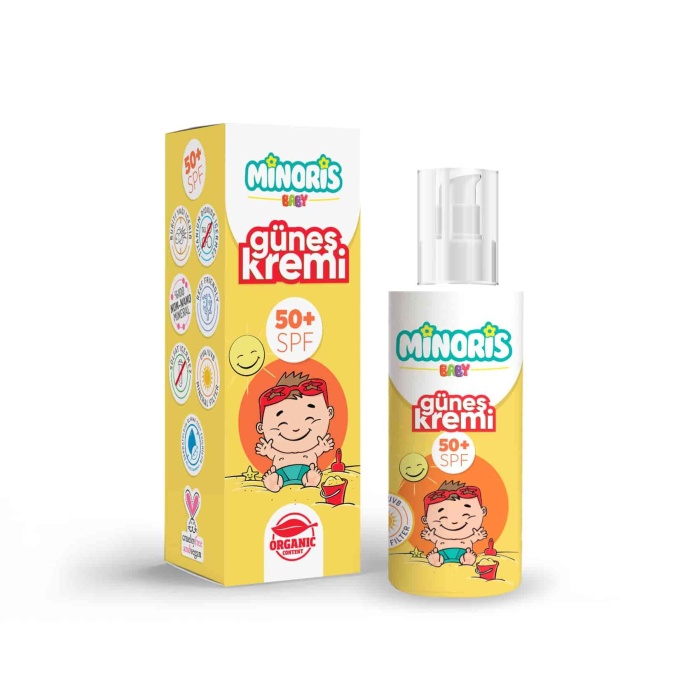     Organik Güneş Kremi 50 Spf 150ml