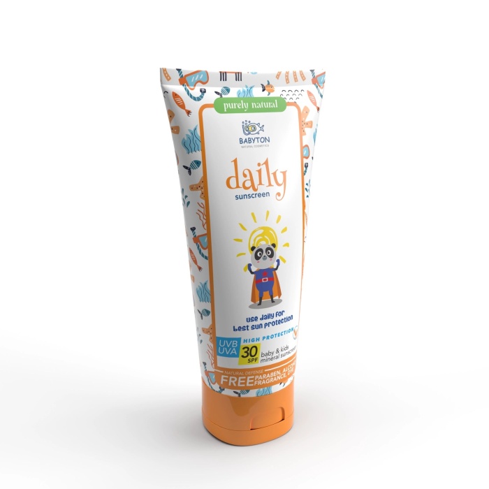  ton Bebek ve Çocuklar İçin Günlük Güneş Koruyucu Krem 50 ml