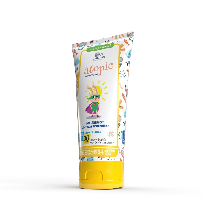  ton Atopik Ciltler İçin Güneş Koruyucu Krem 100 ml