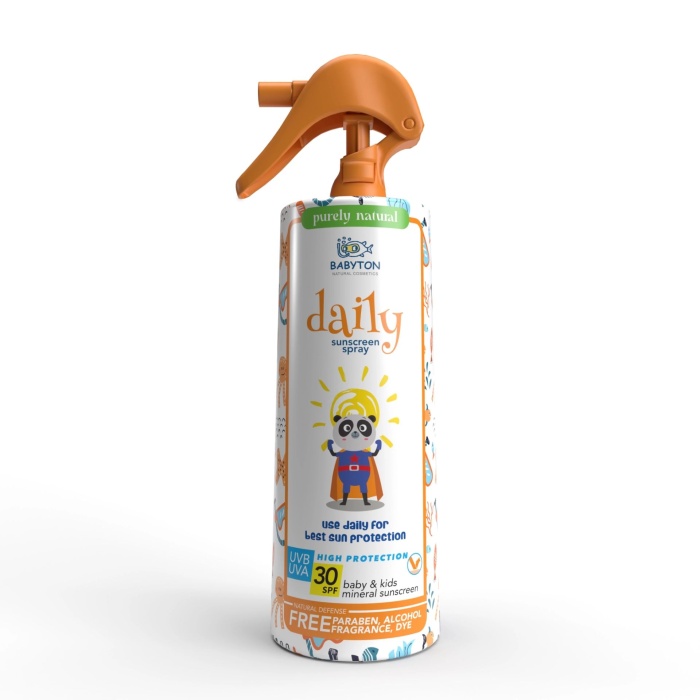 ton Bebek ve Çocuklar İçin Günlük Güneş Koruyucu Sprey 200 ml