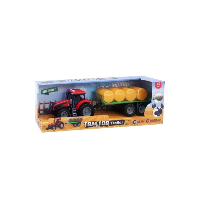 Ayatoys Oyuncak Pilli Balyalı Traktör 40289
