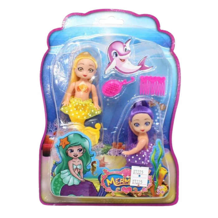 Sevimli Deniz Kızları 2 li Figür Set - 6018