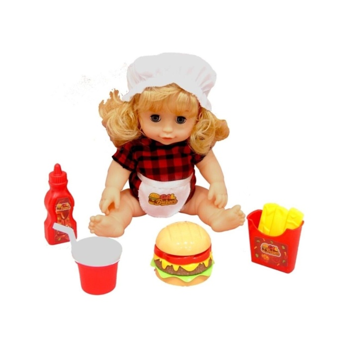 Galtoys Maide Bebek Burger Yiyor GLT1105