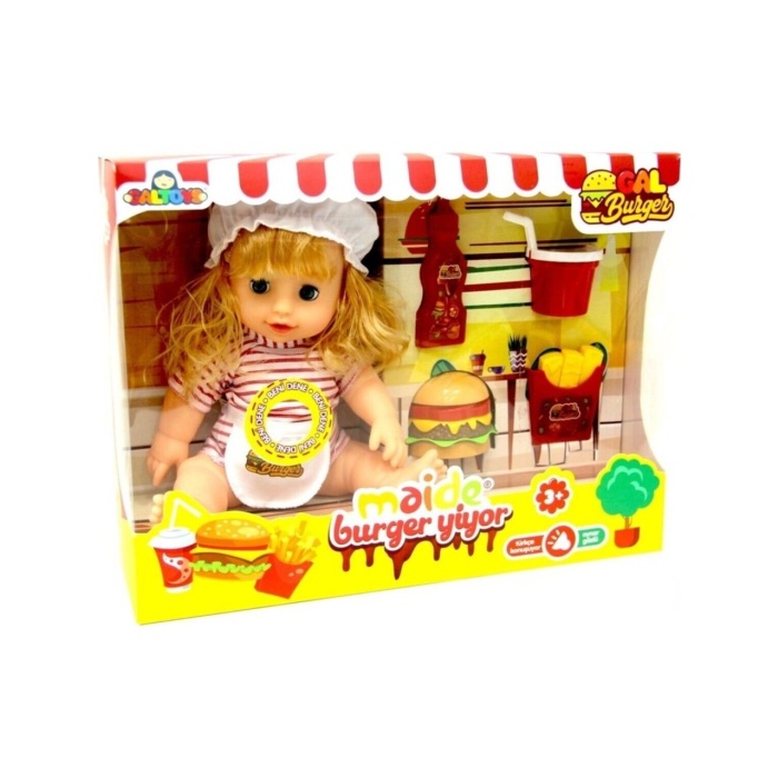 Galtoys Maide Bebek Burger Yiyor GLT1105