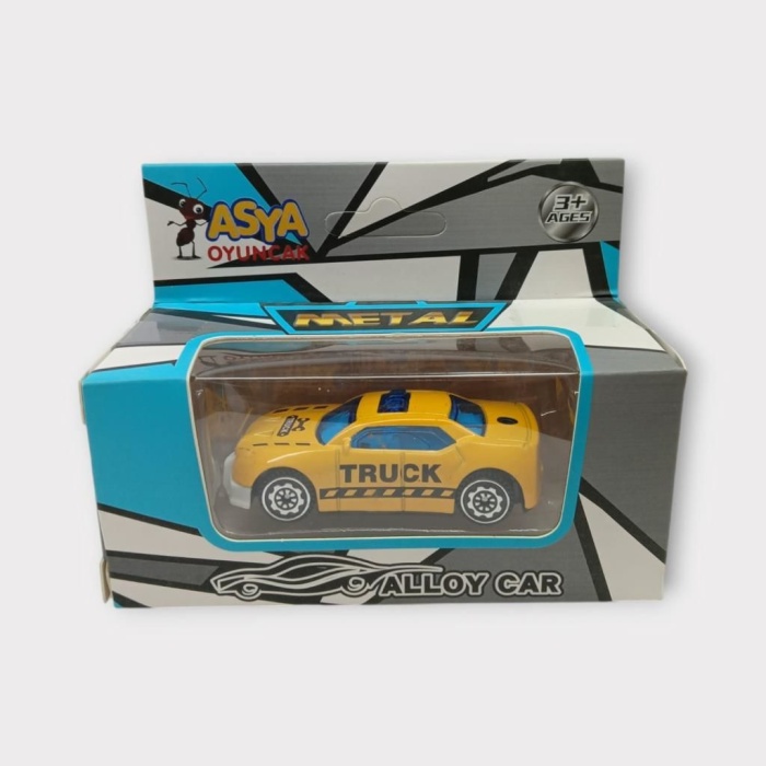 Küçük Metal İnşaat Araçları 7 cm - Araba