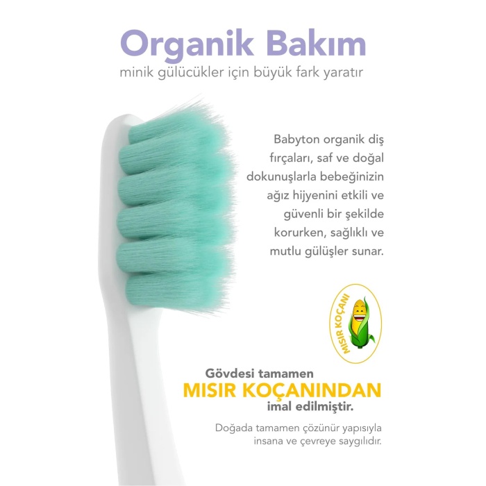  ton Bio Ultra Yumuşak Çocuk Diş Fırçası Fil