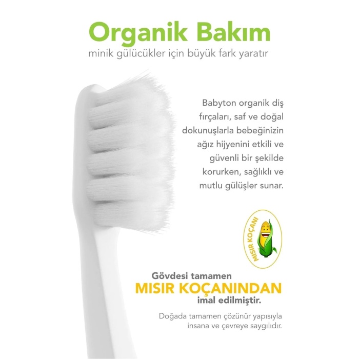  ton Bio Ultra Yumuşak Çocuk Diş Fırçası Panda