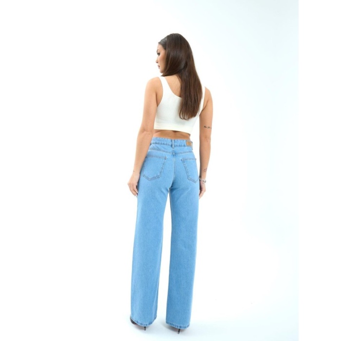 7044 KOT PANTOLON-MAVİ