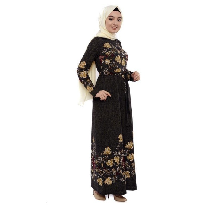 Moda Çizgi Tesettür Elbise