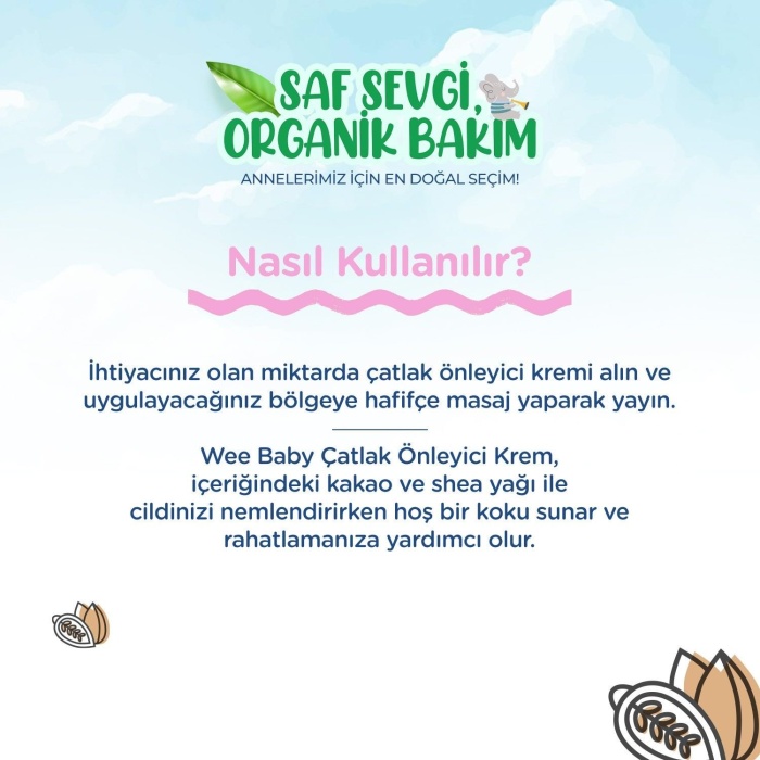 Wee   Çatlak Önleyici Krem 150 ml