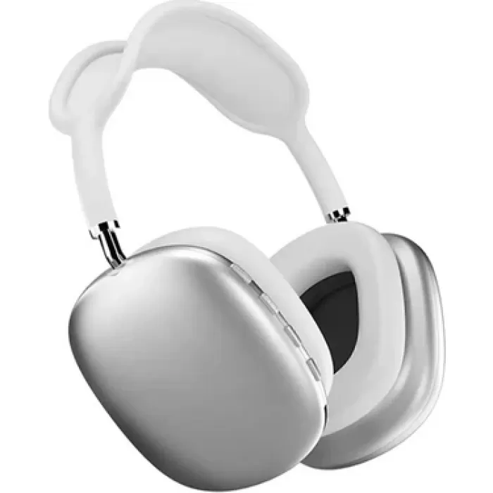 Maxron Beyaz P9 Lite Bluetooth 5.3 Kulak Üstü Kulaklık - 10 Saat Müzik, Micro Sd &amp; Type-C