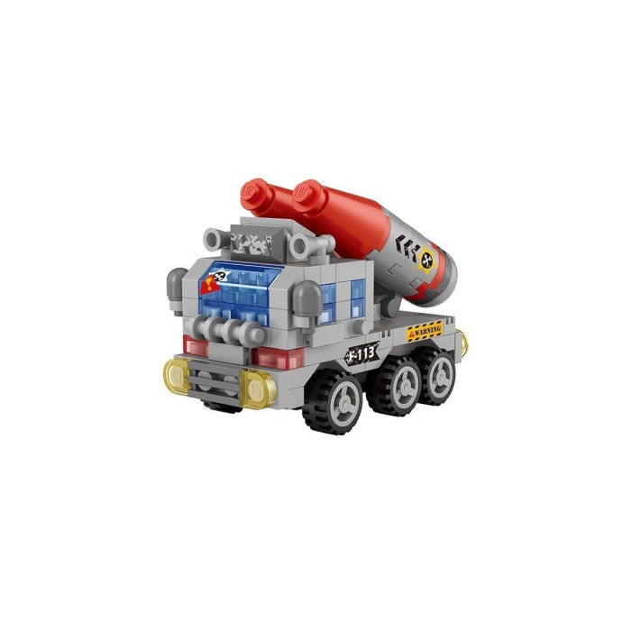LZ8615 LOZ Araba Blok Seti Mini Poşet 150 Parça -Vagon life