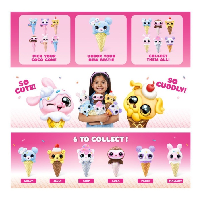 CCN03000 Coco Cones Tatlı Pelüş