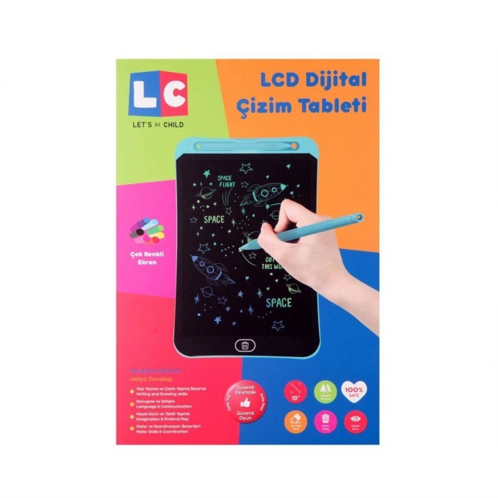 30910 Lets be Child - 10 LCD Dijital Çizim Tableti